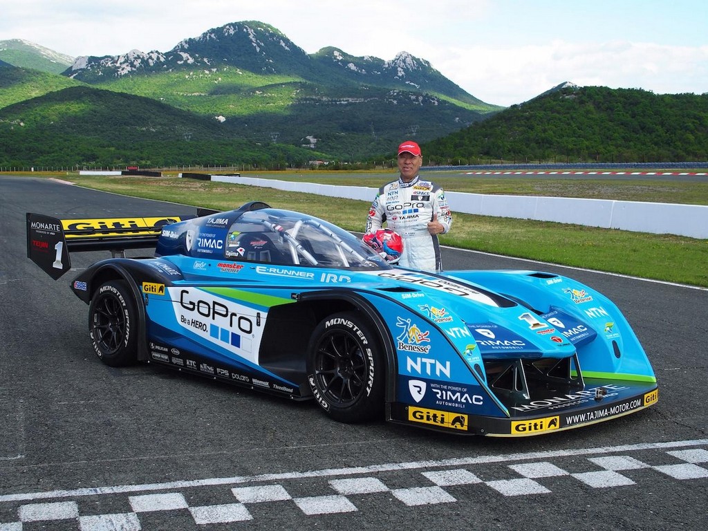 TAJIMA RIMAC E-RUNNER CONCEPT_ONE: UMA MÁQUINA ELÉTRICA PARA PIKES PEAK, foto 1