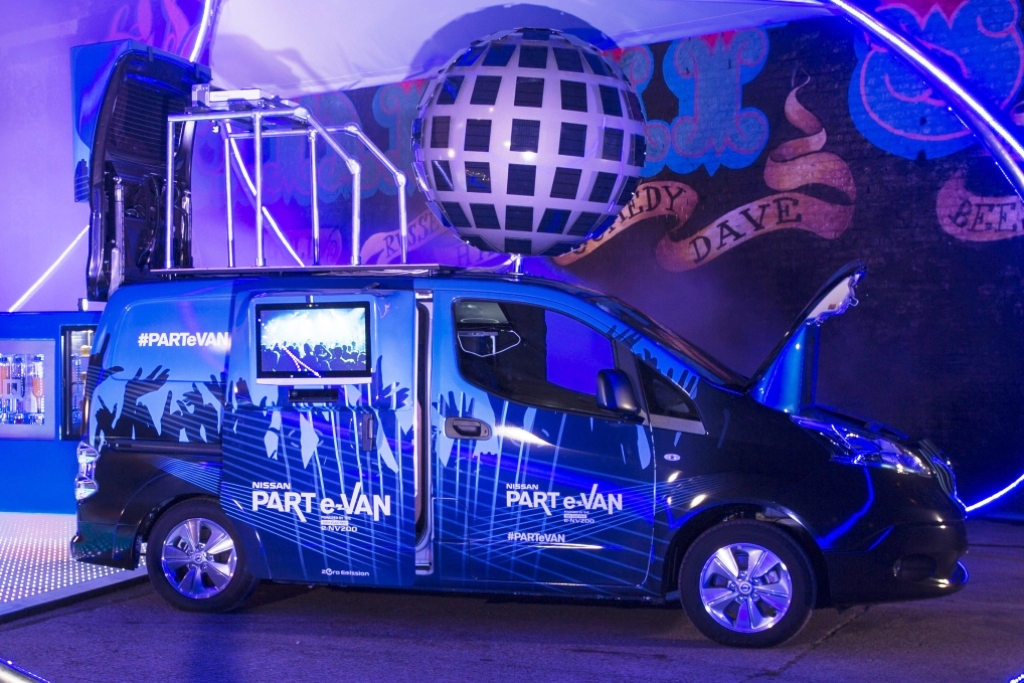 NISSAN PART e-VAN, UMA FESTA SOBRE RODAS, foto 3