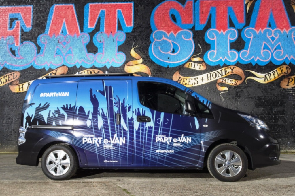 NISSAN PART e-VAN, UMA FESTA SOBRE RODAS, foto 4