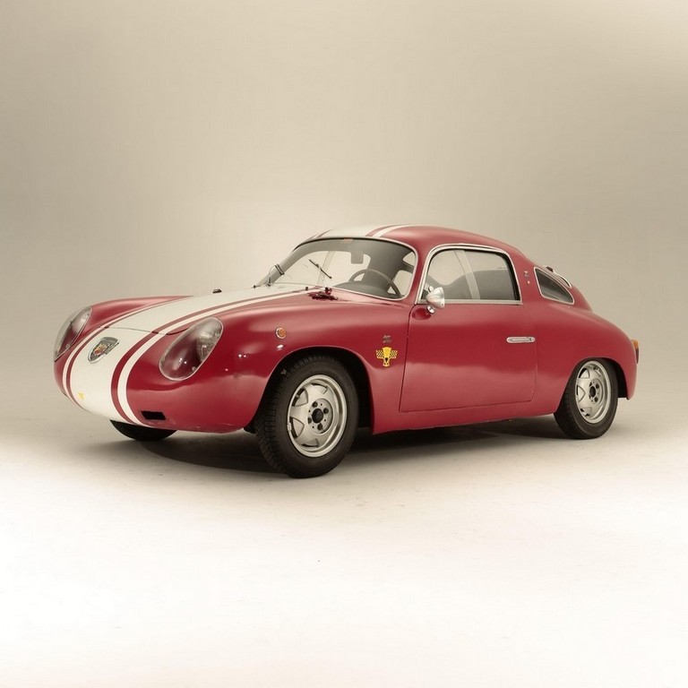 ANTIGOS MODELOS: ABARTH 750 BIALBERO “RECORD MONZA” COUPE ZAGATO, foto 8