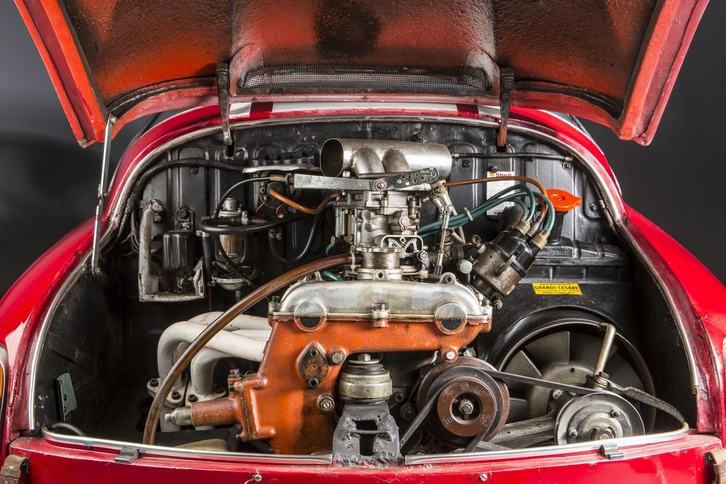 ANTIGOS MODELOS: ABARTH 750 BIALBERO “RECORD MONZA” COUPE ZAGATO, foto 15