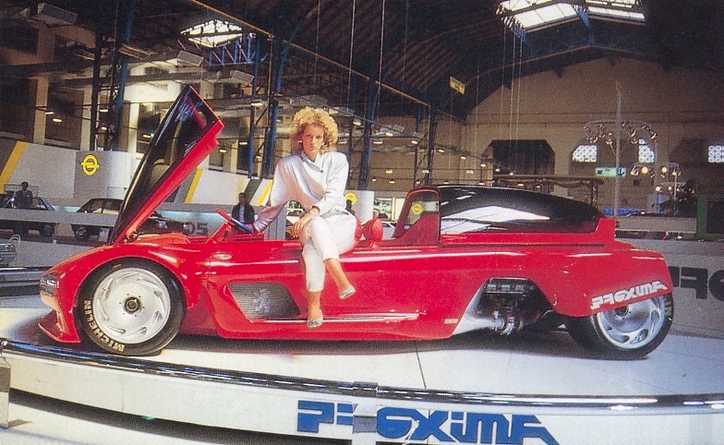 ANTIGOS MODELOS: PEUGEOT PROXIMA CONCEPT, foto 26