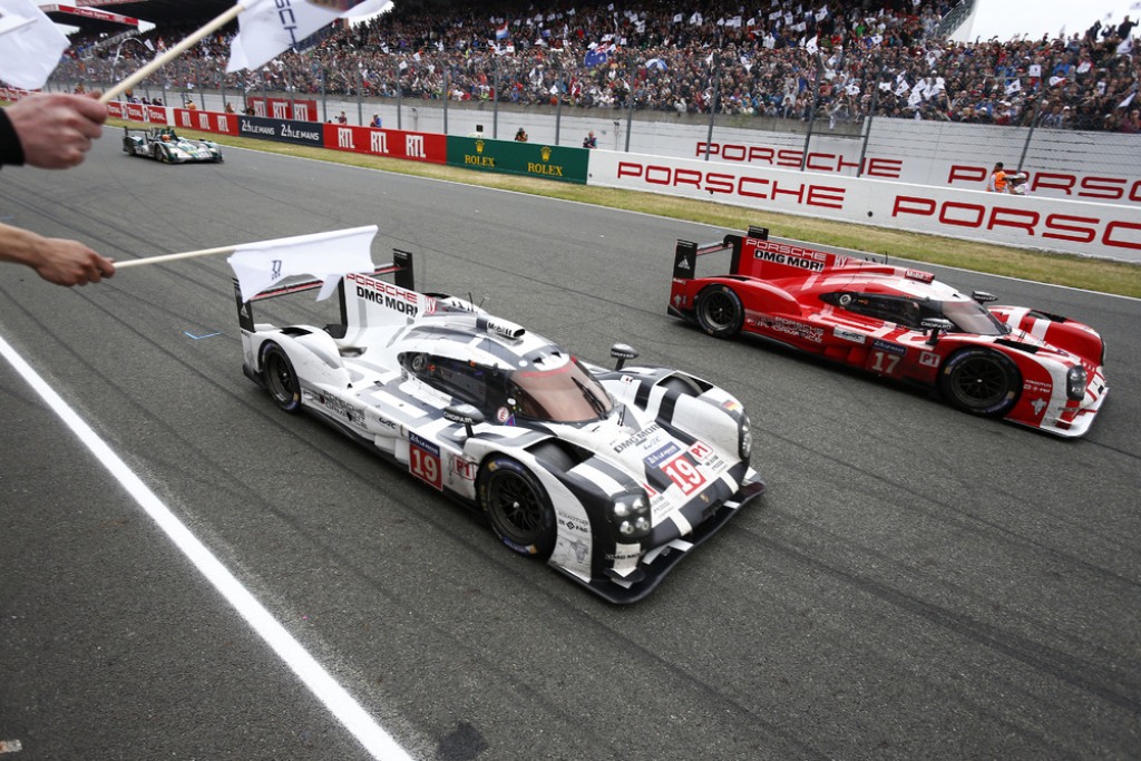 DOBRADINHA DOS PORSCHE 919 HYBRID EM LE MANS, foto 1