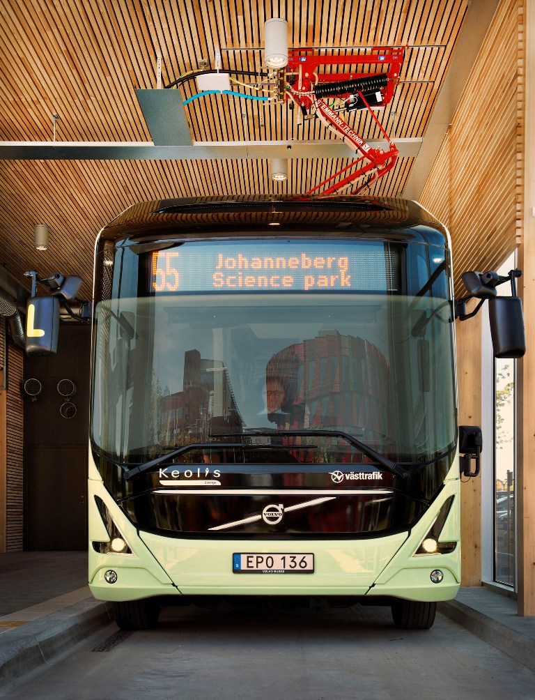 LANÇADA EM GOTEMBURGO NA SUÉCIA, A ROTA 55 DE ÔNIBUS ELÉTRICO, foto 5