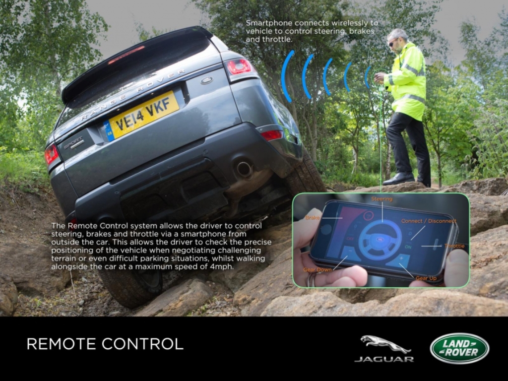 RANGE ROVER SPORT CONTROLADO PELO SMARTPHONE JÁ ESTÁ EM TESTES, foto 1