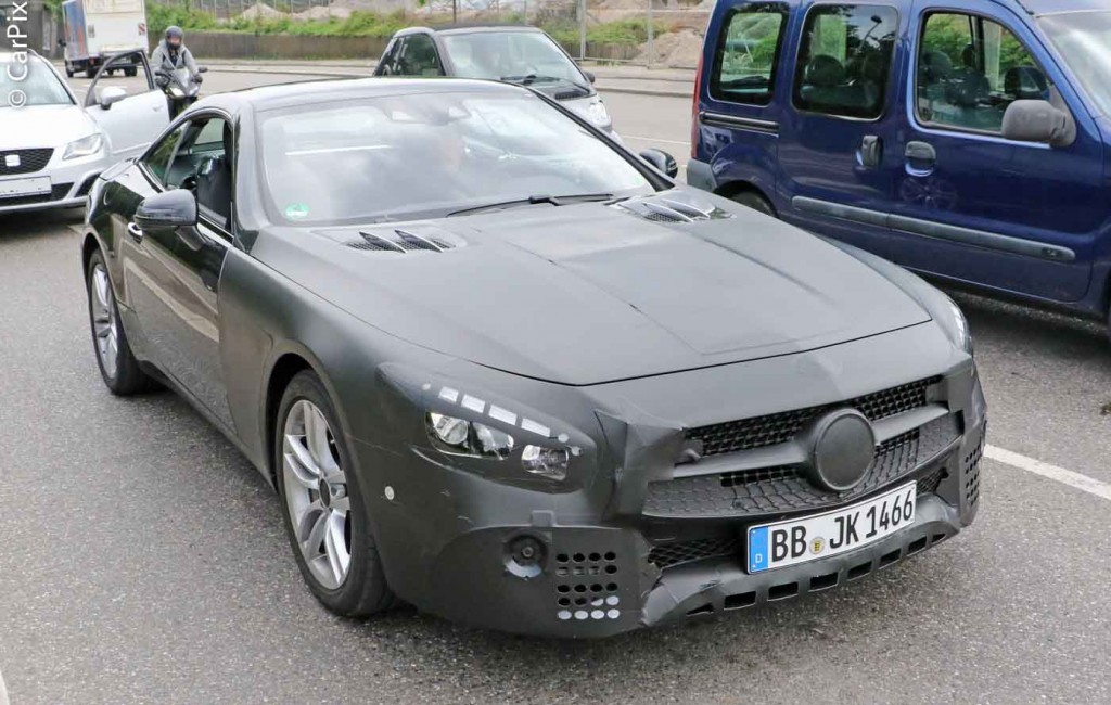 MERCEDES-BENZ SL TERÁ UM RESTYLING SIGNIFICATIVO, foto 2