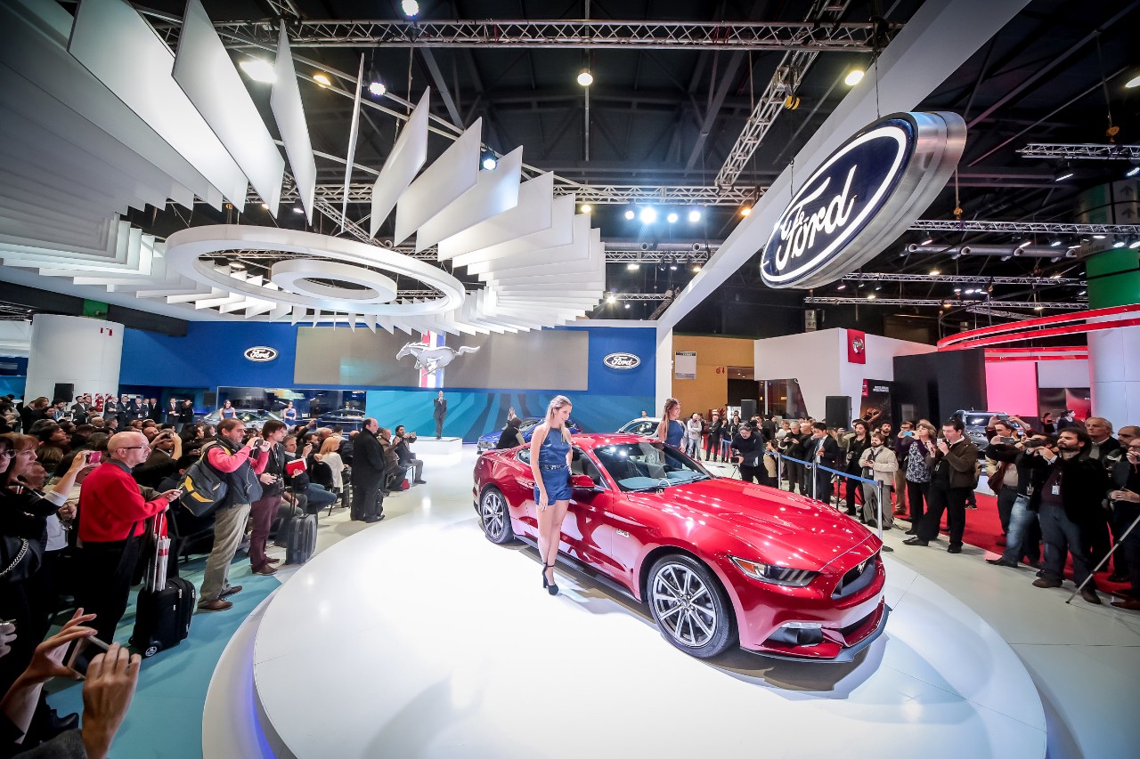 FORD EXIBE OS NOVOS FOCUS, KA E MUSTANG NO 7° SALÃO DO AUTOMÓVEL DE BUENOS AIRES, foto 1