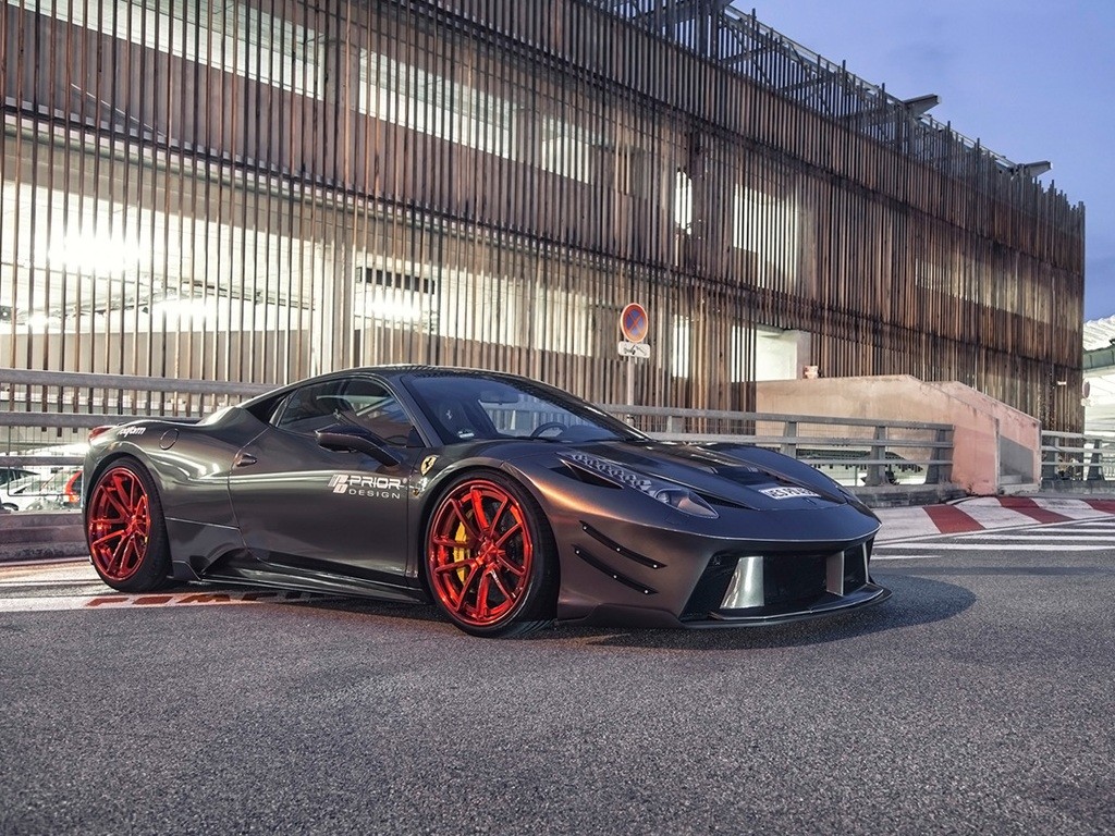 PRIOR DESIGN APRESENTA SEU PROGRAMA PARA O FERRARI F458 ITALIA, foto 2