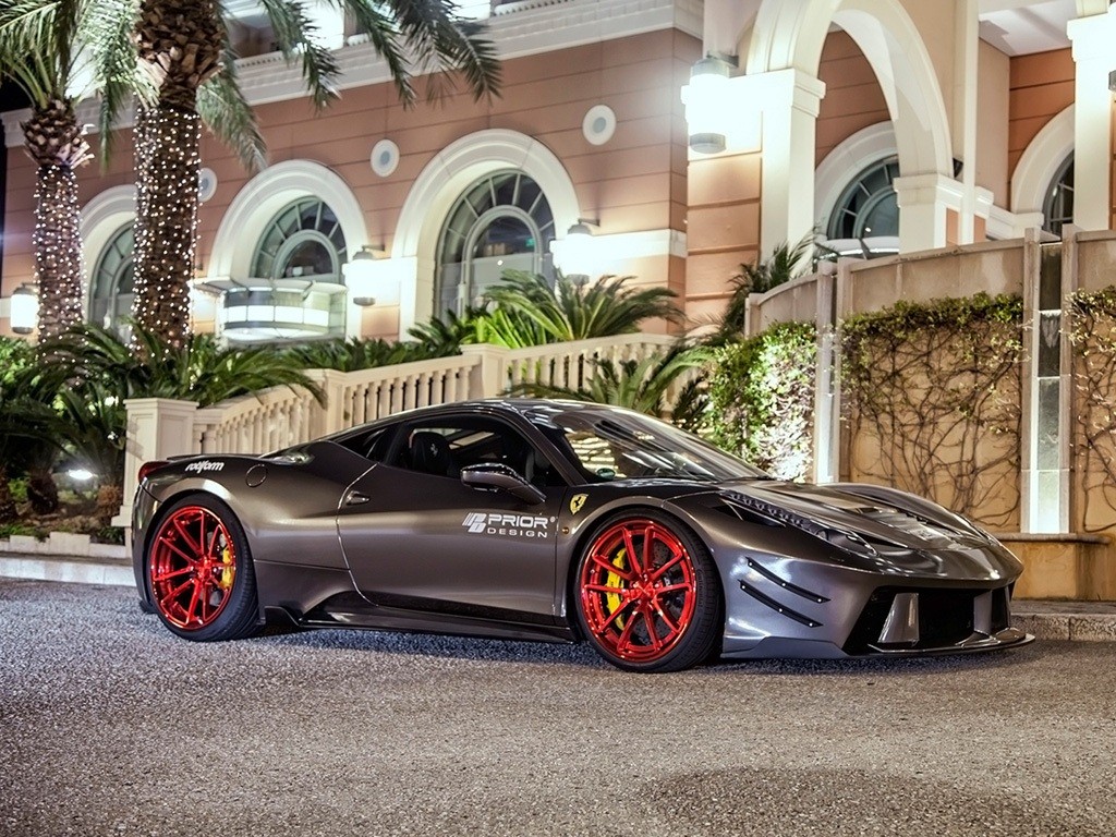 PRIOR DESIGN APRESENTA SEU PROGRAMA PARA O FERRARI F458 ITALIA, foto 3