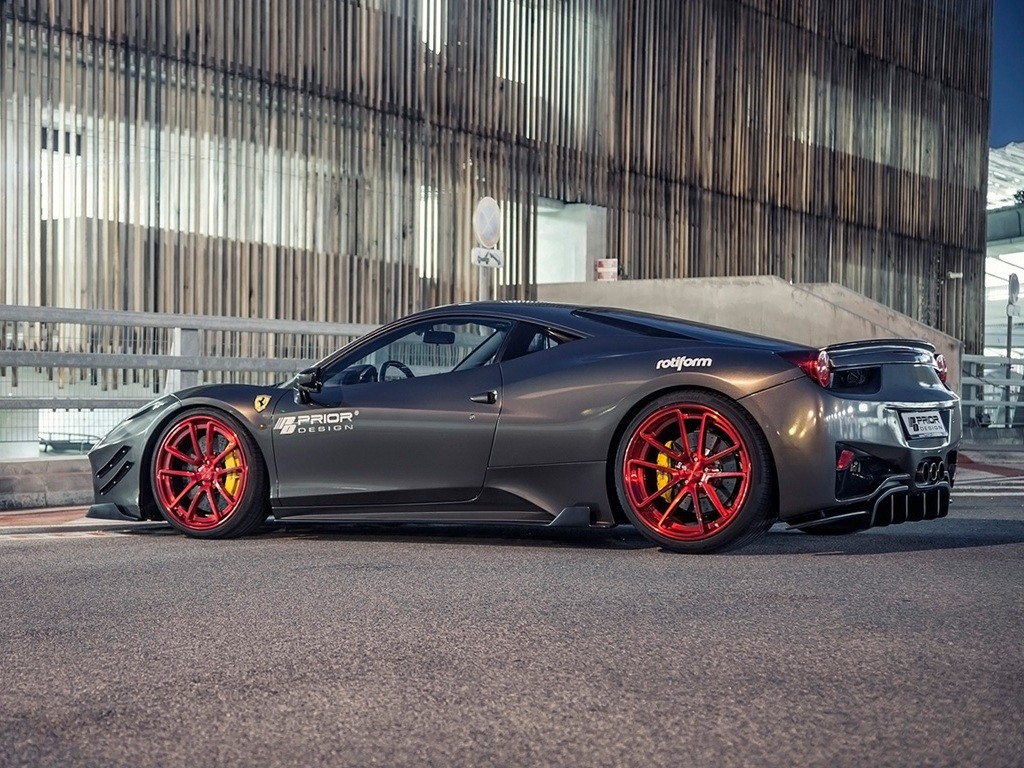 PRIOR DESIGN APRESENTA SEU PROGRAMA PARA O FERRARI F458 ITALIA, foto 6