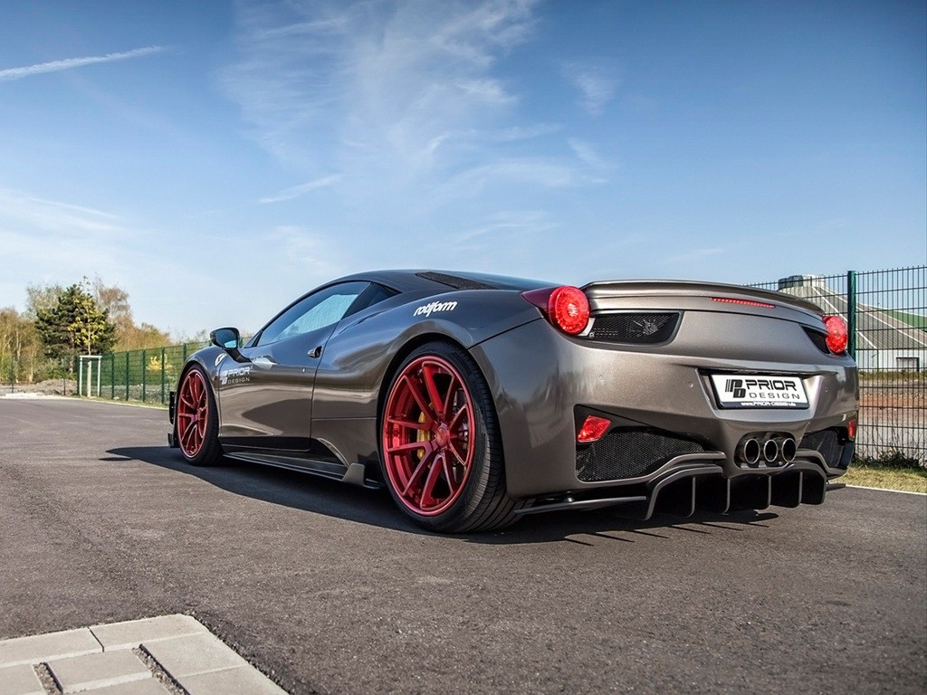 PRIOR DESIGN APRESENTA SEU PROGRAMA PARA O FERRARI F458 ITALIA, foto 8
