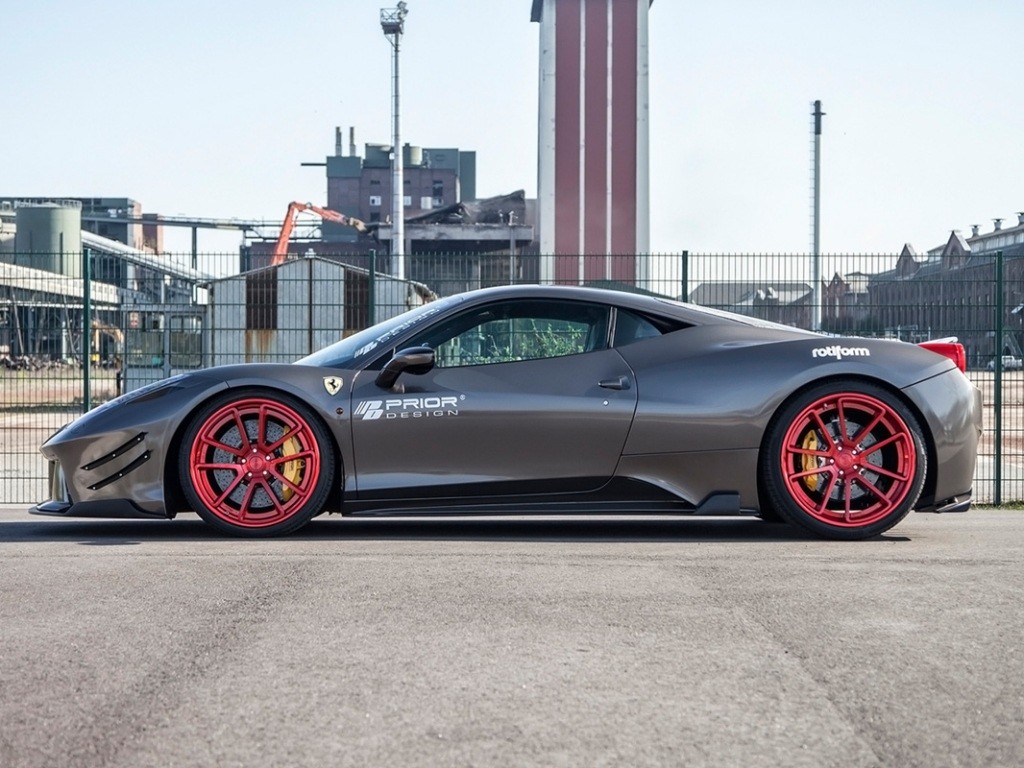 PRIOR DESIGN APRESENTA SEU PROGRAMA PARA O FERRARI F458 ITALIA, foto 9