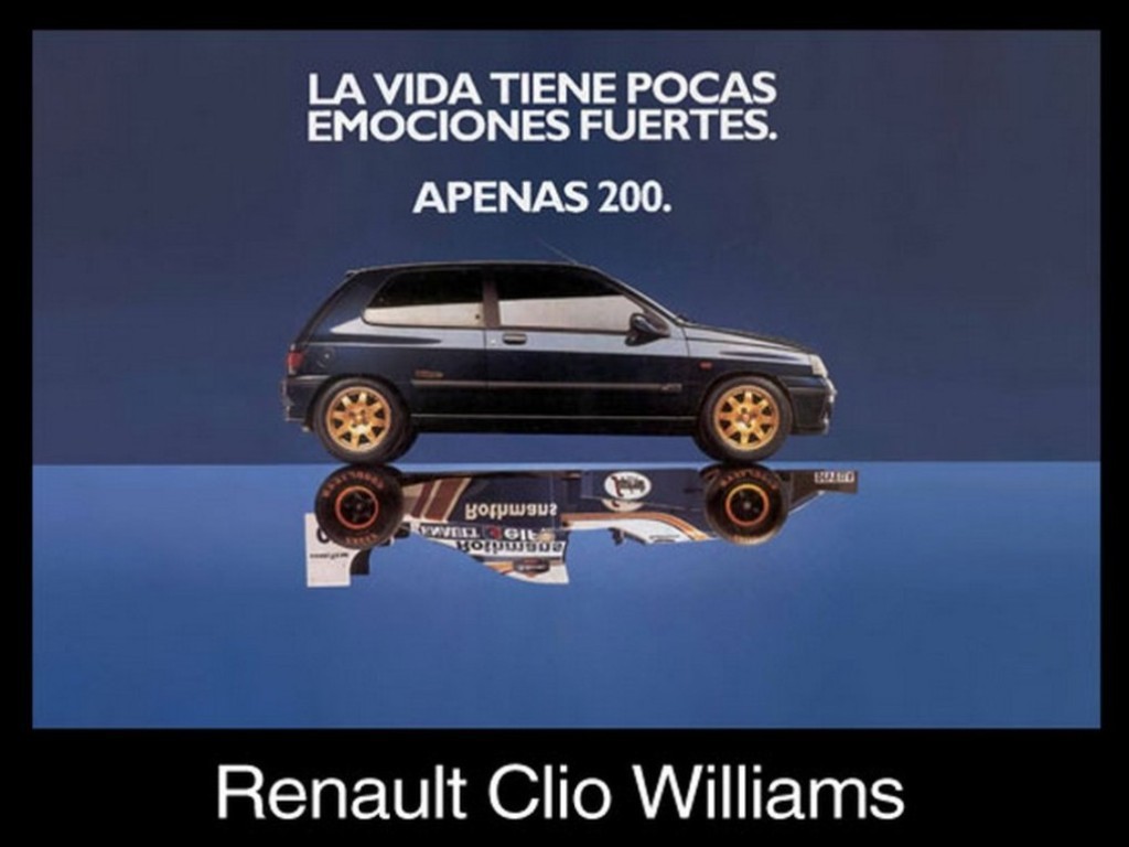 ANTIGOS MODELOS: RENAULT CLIO WILLIAMS, foto 34
