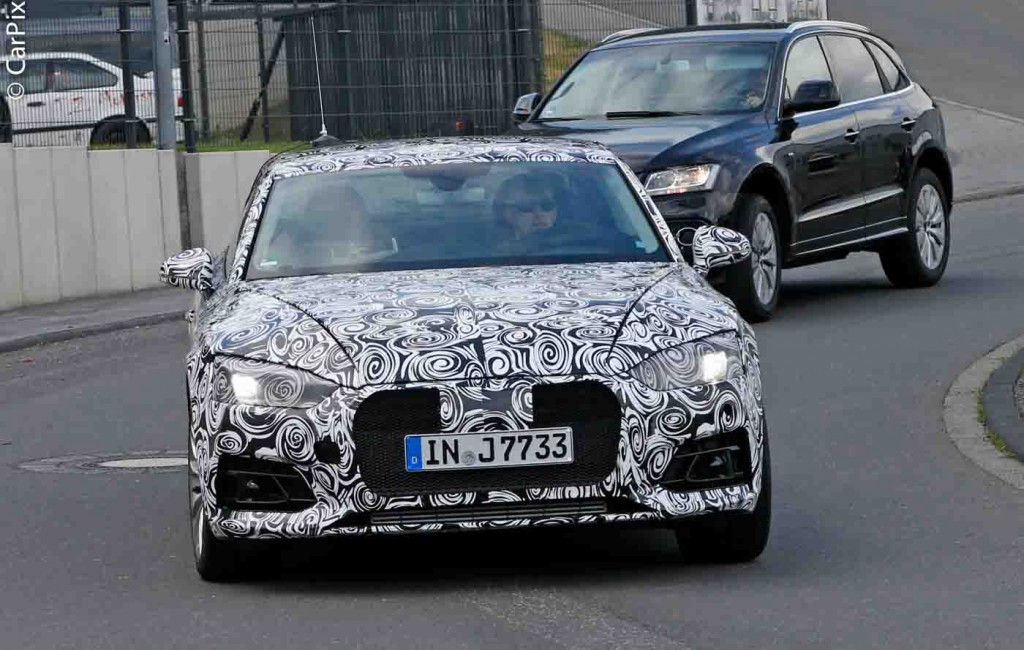 NOVO AUDI A5 EM TESTES NA ESTRADA E NA PISTA, foto 1