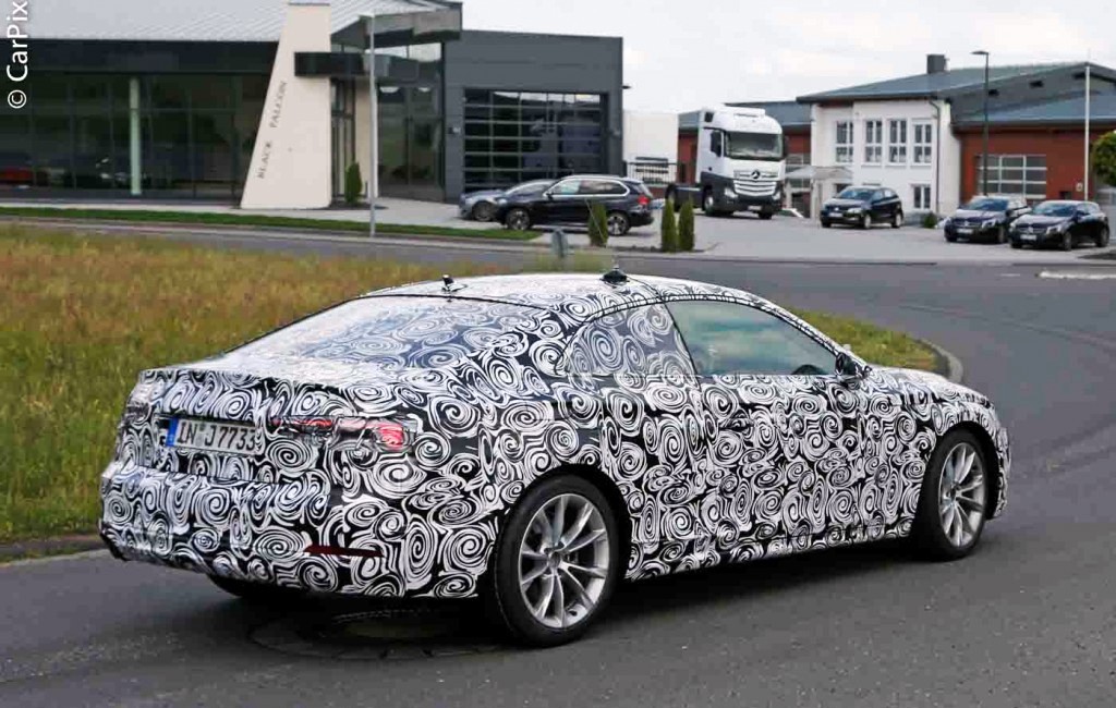 NOVO AUDI A5 EM TESTES NA ESTRADA E NA PISTA, foto 7