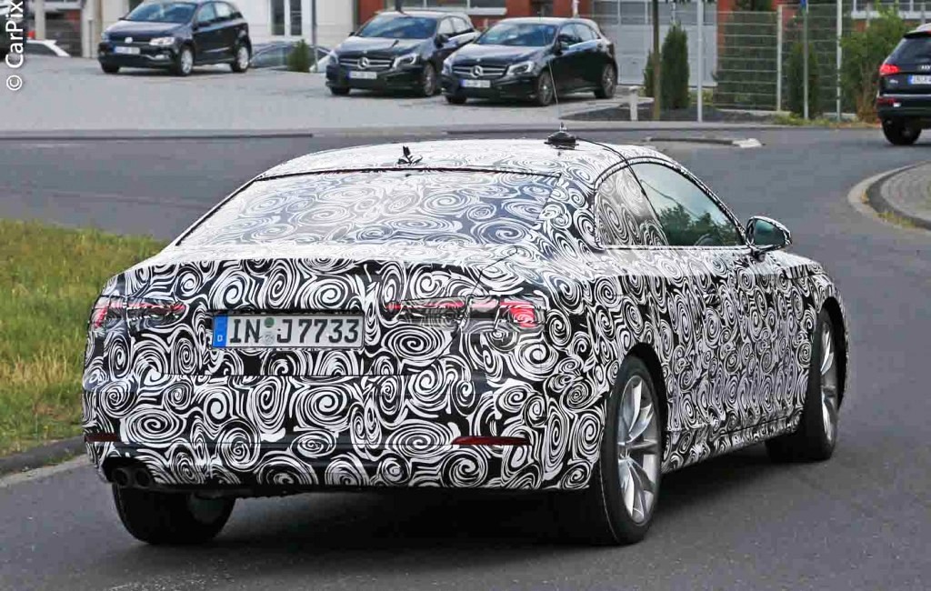 NOVO AUDI A5 EM TESTES NA ESTRADA E NA PISTA, foto 9
