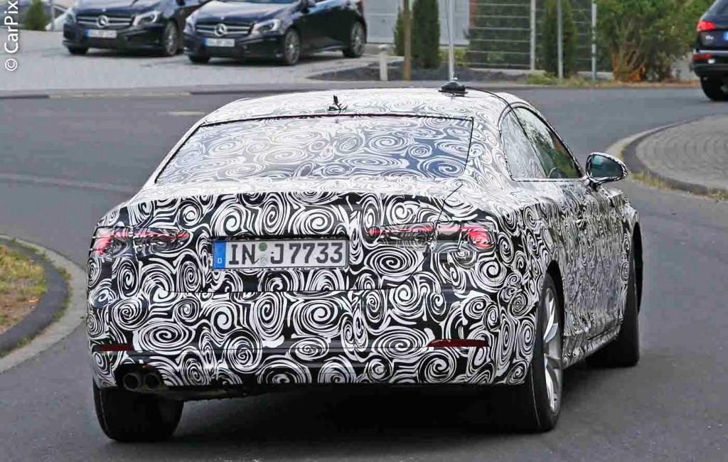 NOVO AUDI A5 EM TESTES NA ESTRADA E NA PISTA, foto 10