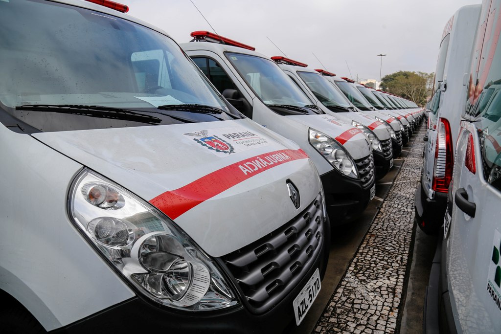 FROTA DE AMBULÂNCIAS DO PARANÁ RENOVADA COM 137 RENAULT MASTER, foto 1