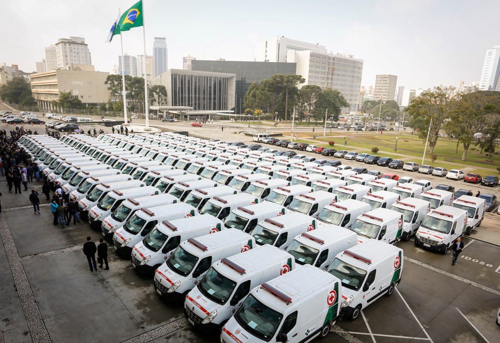 FROTA DE AMBULÂNCIAS DO PARANÁ RENOVADA COM 137 RENAULT MASTER, foto 2