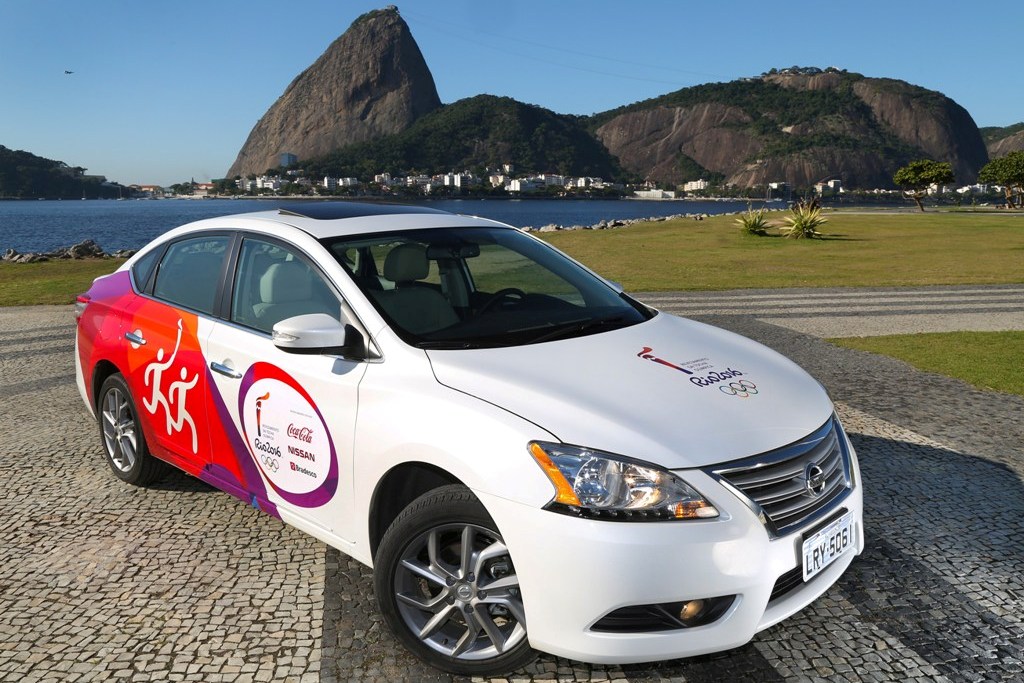 NISSAN CONFIRMA O SENTRA COMO UM DOS CARROS DO REVEZAMENTO DA TOCHA OLÍMPICA RIO 2016 E REVELA O GRAFISMO DA FROTA, foto 3