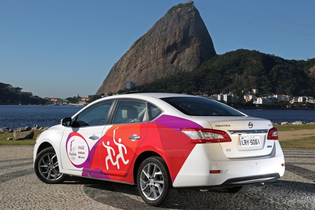 NISSAN CONFIRMA O SENTRA COMO UM DOS CARROS DO REVEZAMENTO DA TOCHA OLÍMPICA RIO 2016 E REVELA O GRAFISMO DA FROTA, foto 5
