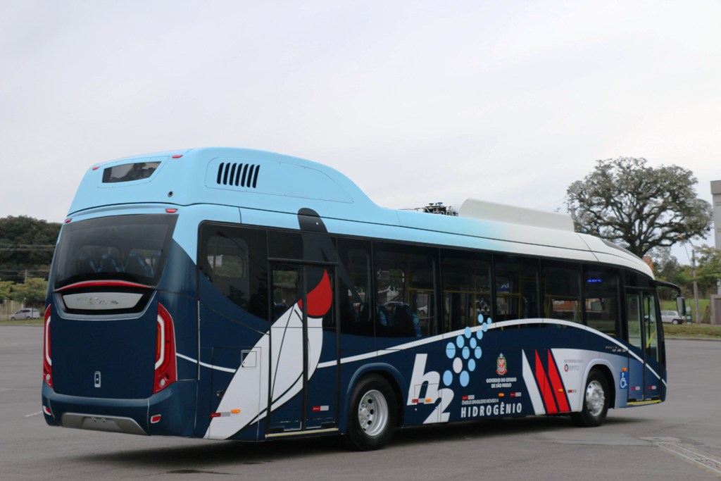 ÔNIBUS MARCOPOLO VIALE BRS MOVIDOS A HIDROGÊNIO NO TRANSPORTE URBANO PAULISTANO, foto 2