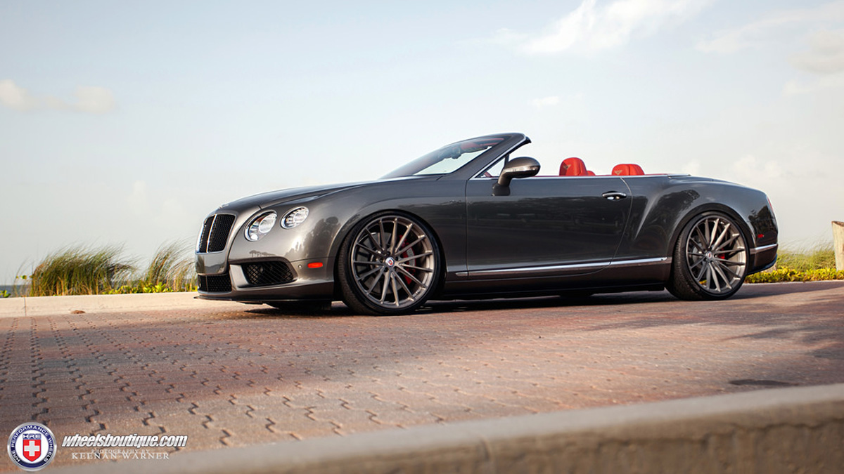 BENTLEY CONTINENTAL GTC V8 S PREPARADO COM MUITO ESTILO PELA HRE WHEELS, foto 4