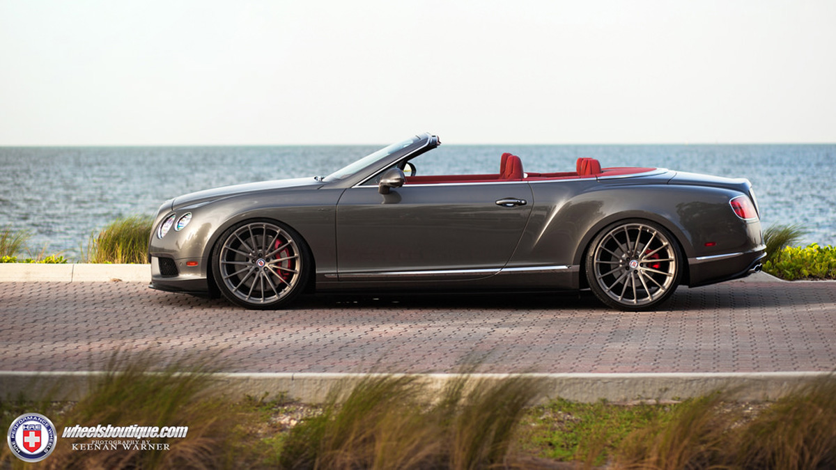 BENTLEY CONTINENTAL GTC V8 S PREPARADO COM MUITO ESTILO PELA HRE WHEELS, foto 5