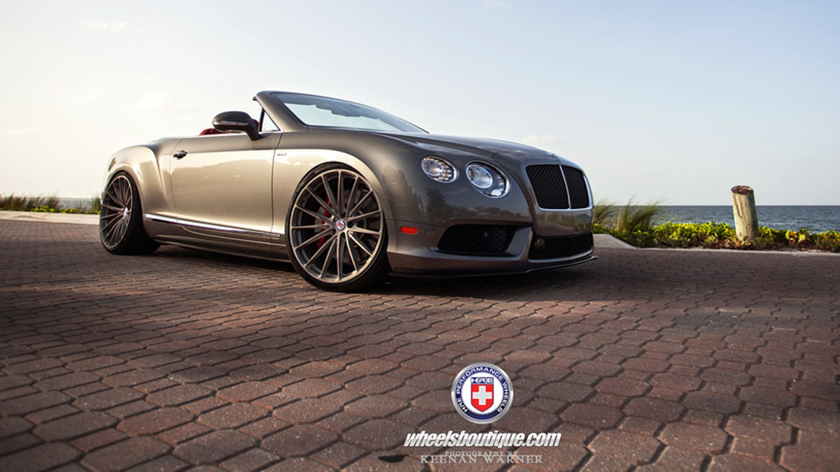 BENTLEY CONTINENTAL GTC V8 S PREPARADO COM MUITO ESTILO PELA HRE WHEELS, foto 6