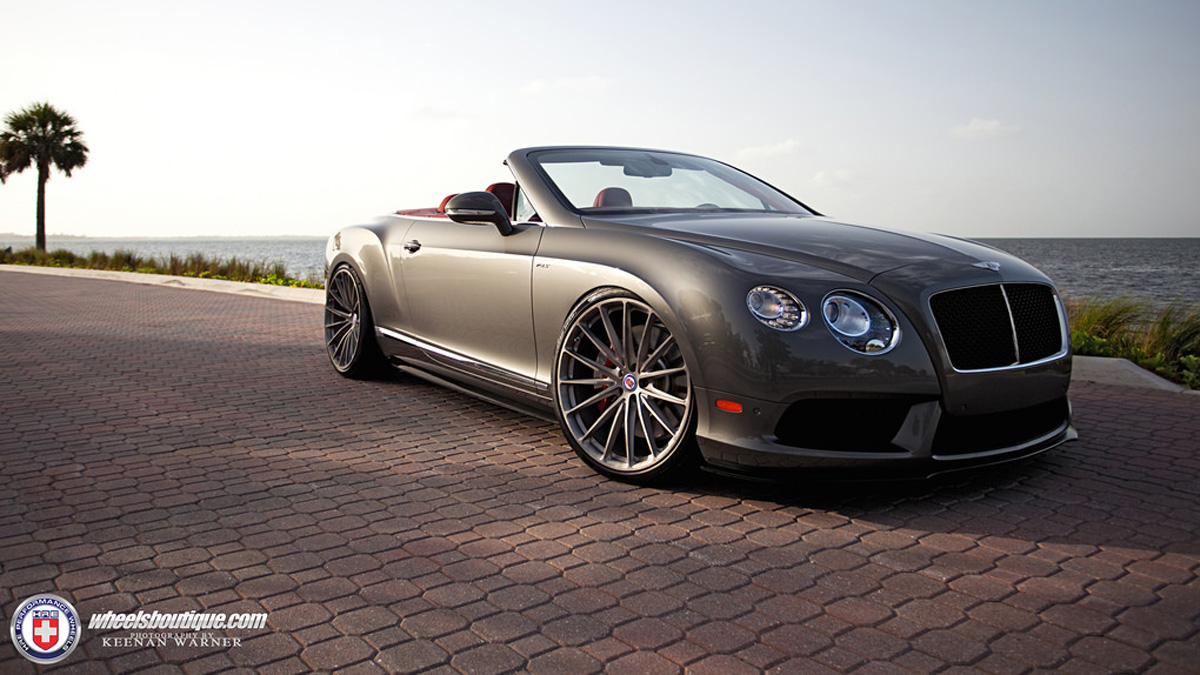 BENTLEY CONTINENTAL GTC V8 S PREPARADO COM MUITO ESTILO PELA HRE WHEELS, foto 8