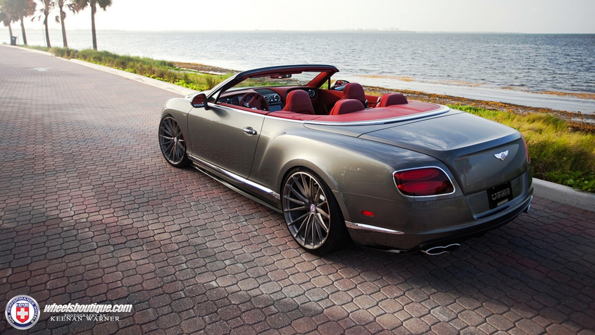 BENTLEY CONTINENTAL GTC V8 S PREPARADO COM MUITO ESTILO PELA HRE WHEELS, foto 14