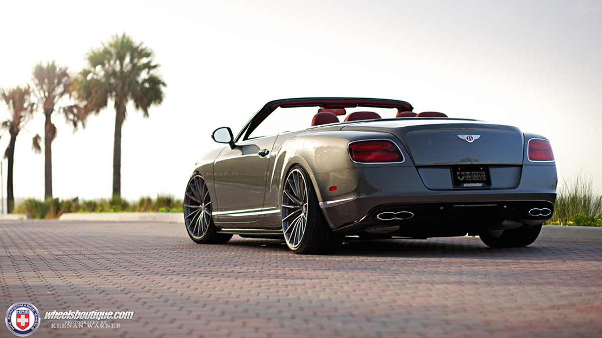 BENTLEY CONTINENTAL GTC V8 S PREPARADO COM MUITO ESTILO PELA HRE WHEELS, foto 15