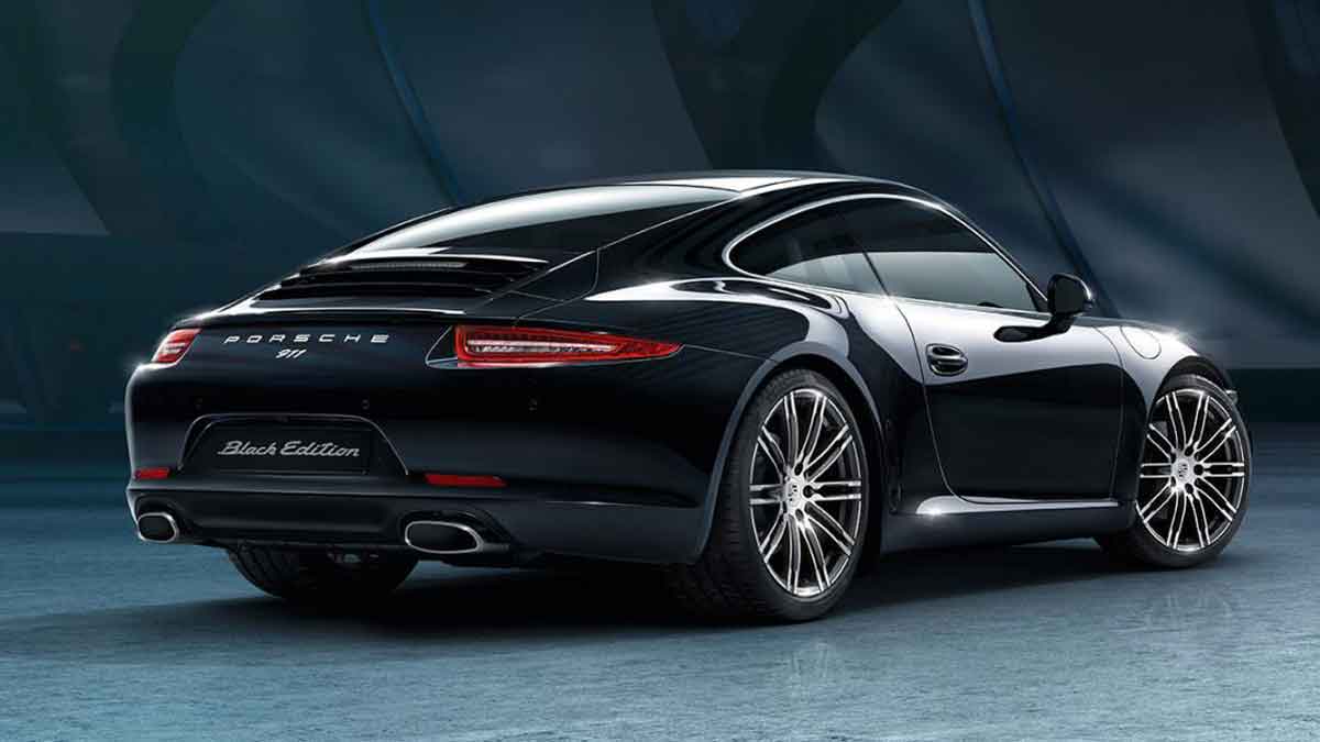 PORSCHE APRESENTA A LINHA 911 BLACK EDITION, foto 3