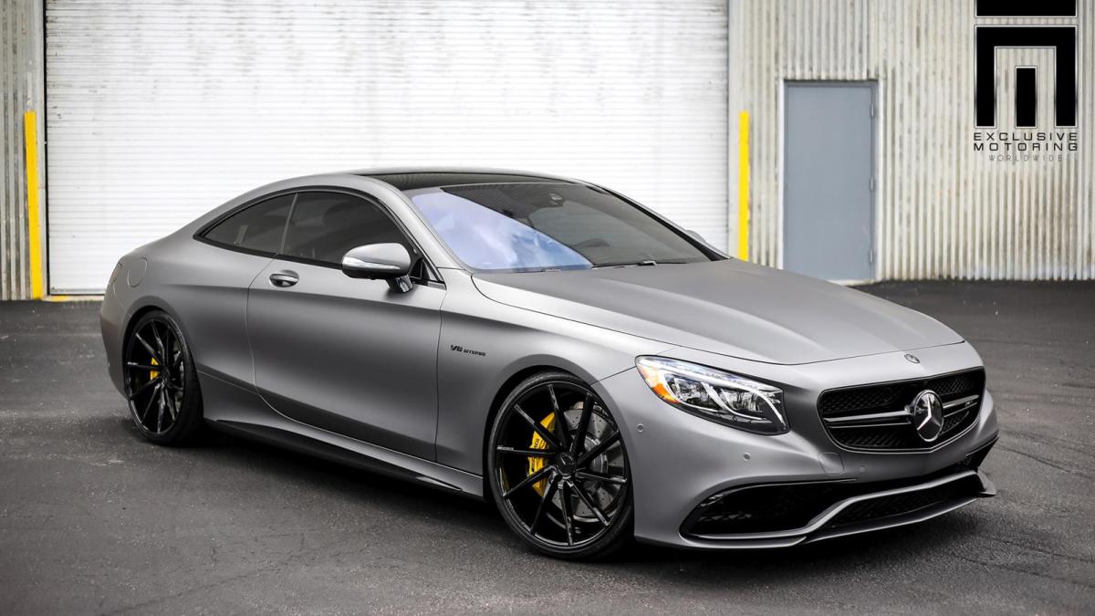 EXCLUSIVE MOTORING MOSTRA SEU PROGRAMA PARA O MERCEDES-AMG S 63 COUPE, foto 1
