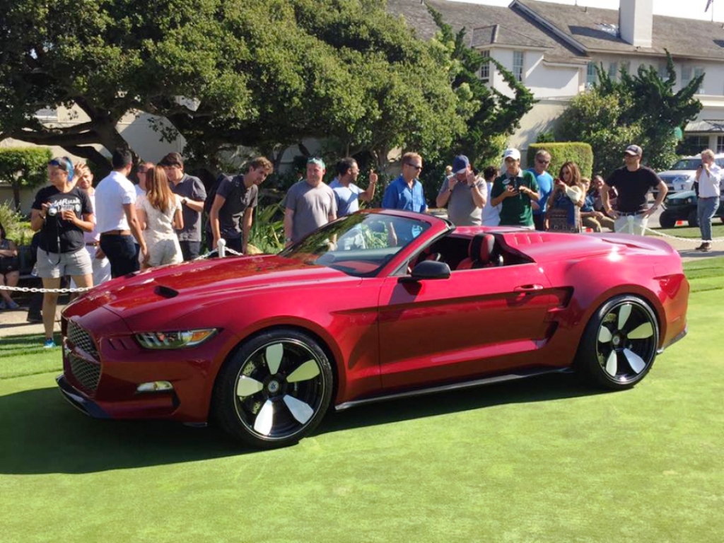 GALPIN-FISKER ROCKET SPEEDSTER FOI MOSTRADO EM PEBBLE BEACH, foto 1