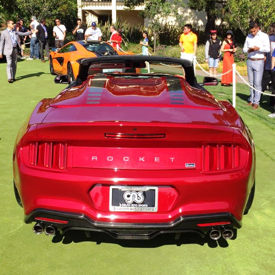 GALPIN-FISKER ROCKET SPEEDSTER FOI MOSTRADO EM PEBBLE BEACH, foto 3