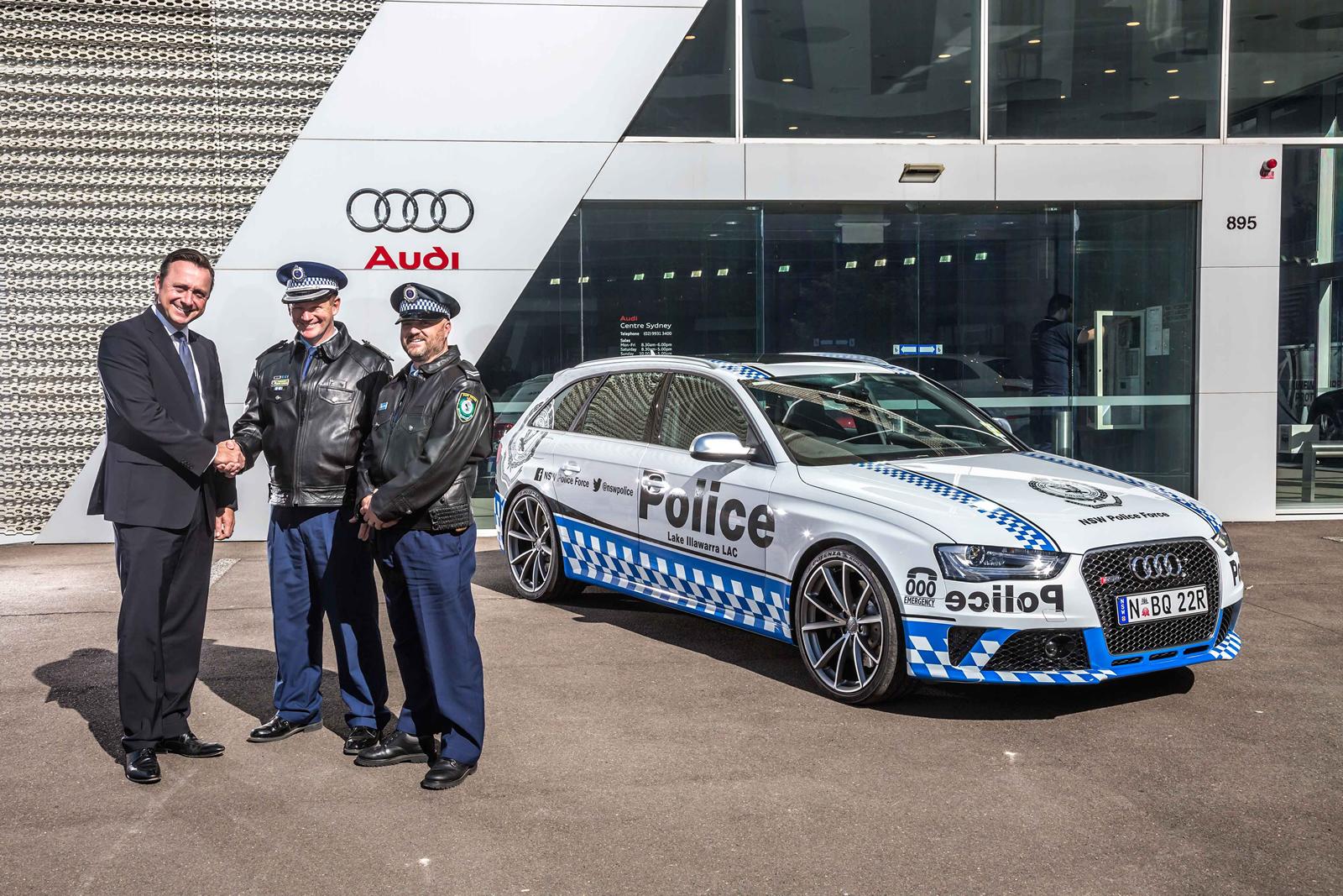 POLÍCIA AUSTRALIANA AGORA COM AUDI RS4 AVANT, foto 1