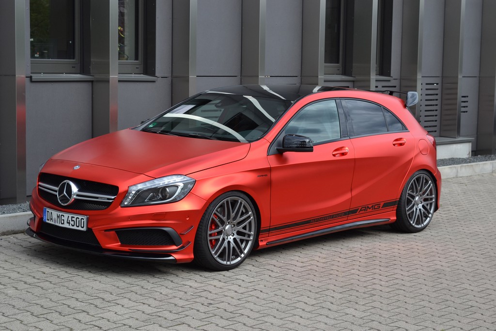 FOLIEN EXPERTE MOSTRA PROGRAMA PARA O MERCEDES-AMG A 45, foto 2