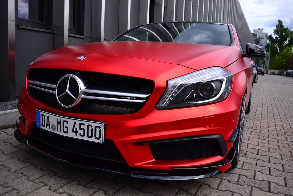 FOLIEN EXPERTE MOSTRA PROGRAMA PARA O MERCEDES-AMG A 45, foto 9