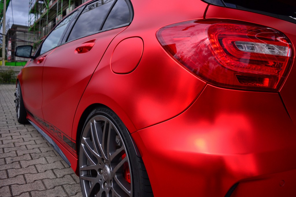 FOLIEN EXPERTE MOSTRA PROGRAMA PARA O MERCEDES-AMG A 45, foto 10