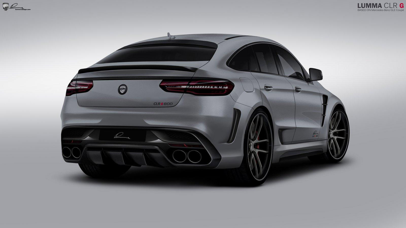 LUMMA DESIGN VESTE O NOVO MERCEDE-BENZ GLE COUPE, foto 2