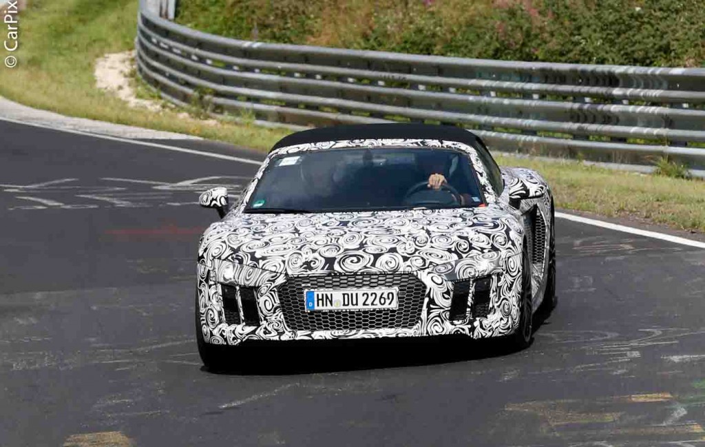 NOVO AUDI R8 SPYDER ESTÁ PRATICAMENTE PRONTO, foto 1