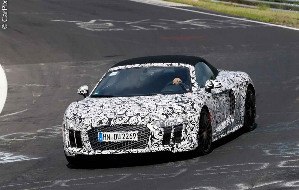 NOVO AUDI R8 SPYDER ESTÁ PRATICAMENTE PRONTO, foto 2