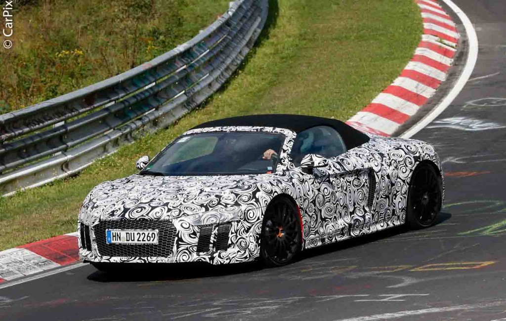 NOVO AUDI R8 SPYDER ESTÁ PRATICAMENTE PRONTO, foto 3