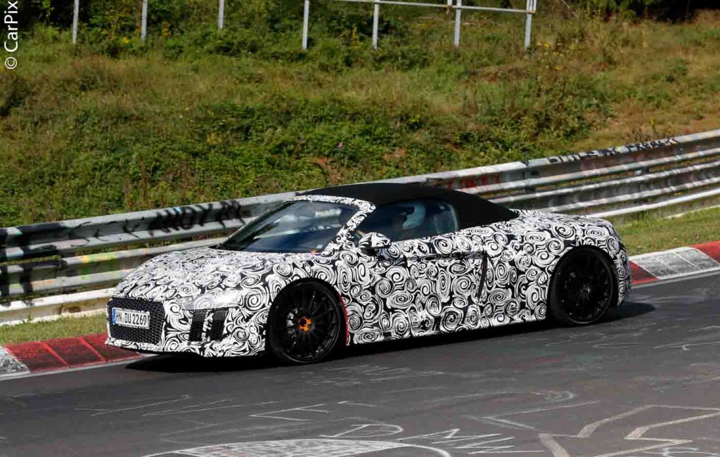 NOVO AUDI R8 SPYDER ESTÁ PRATICAMENTE PRONTO, foto 4