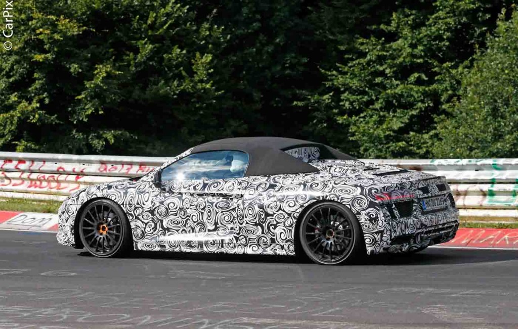 NOVO AUDI R8 SPYDER ESTÁ PRATICAMENTE PRONTO, foto 7