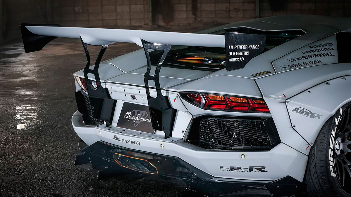 LIBERTY WALK APRESENTA O LAMBORGHINI AVENTADOR 'ZERO FIGHTER', foto 5