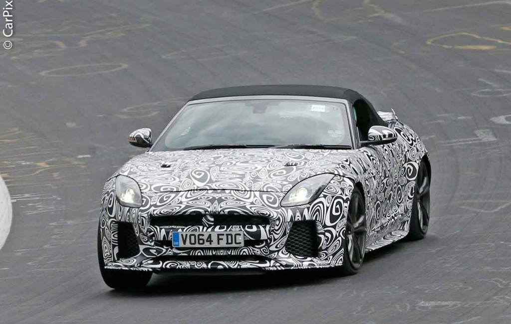 JAGUAR F-TYPE NA VERSÃO SVR SEGUE EM TESTES, foto 1