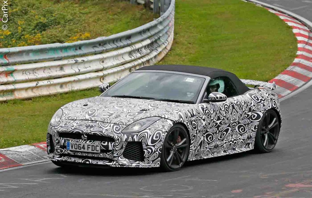 JAGUAR F-TYPE NA VERSÃO SVR SEGUE EM TESTES, foto 2