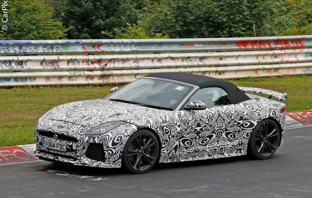 JAGUAR F-TYPE NA VERSÃO SVR SEGUE EM TESTES, foto 3